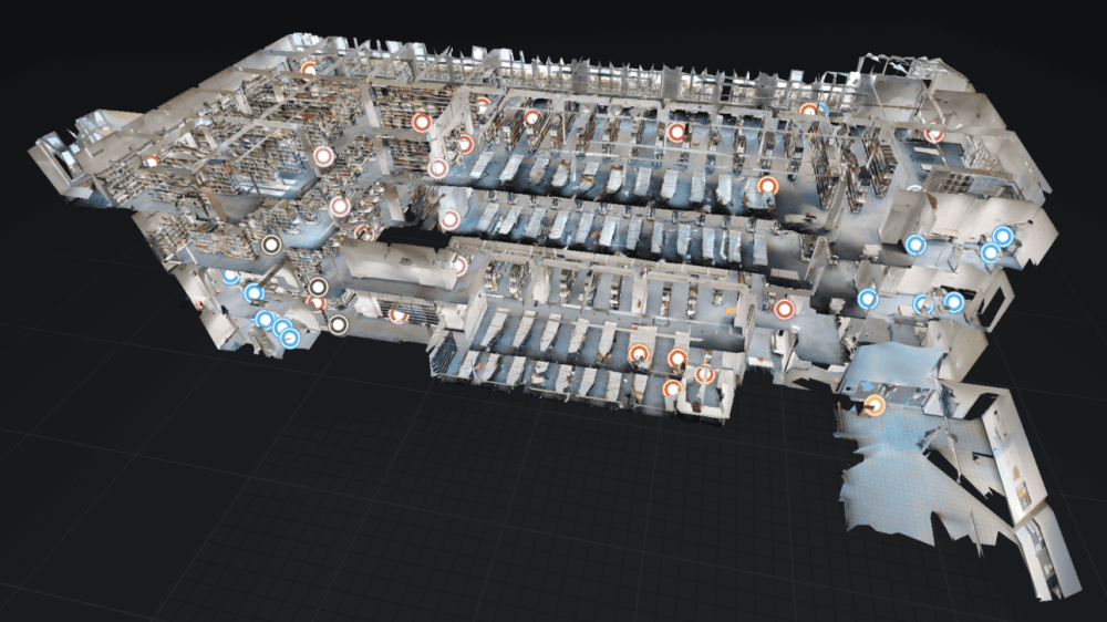 3D-Modell der Teilbibliothek Rechts-, Wirtschafts- und Sozialwissenschaften