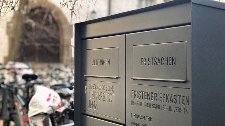 deadline mailbox at the Schloßgasse