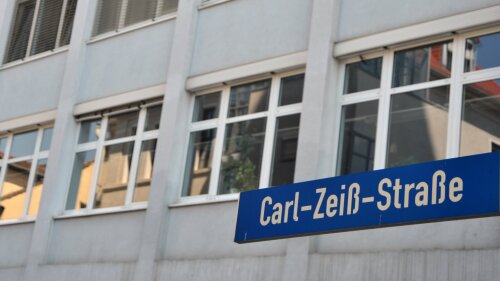Carl-Zeiß-Straße in Jena
