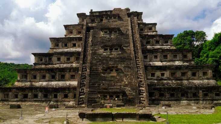 archäologische Ausgrabungsstätte Tajín im Bundesstaat Veracruz