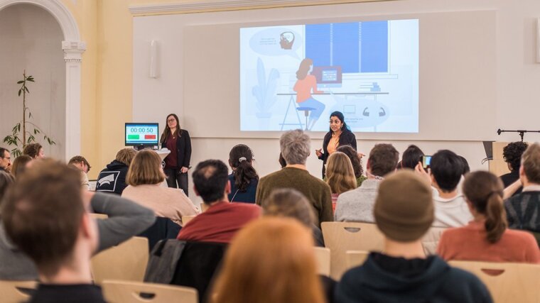 Three Minute Thesis Competition in Rosensäle