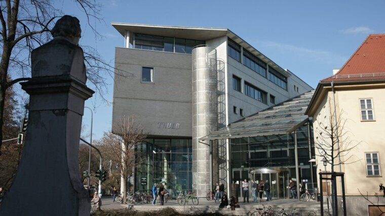 Die Thüringer Universitäts- und Landesbibliothek (ThULB).