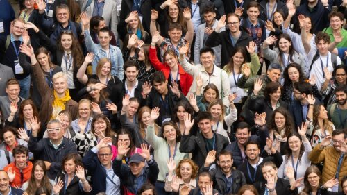 Teilnehmende der EC2U-Partnerhochschulen am Forum in Jena 2023.