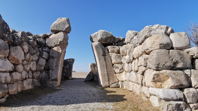 Das Löwentor von Ḫattuša (Anatolien)