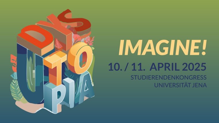 Banner für den Studierendenkongress Imagine am 10. und 11. April 2025