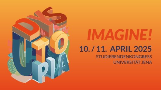 Banner für die Ankündigung des Studierendenkongresses Imagine am 10. und 11. April 2025