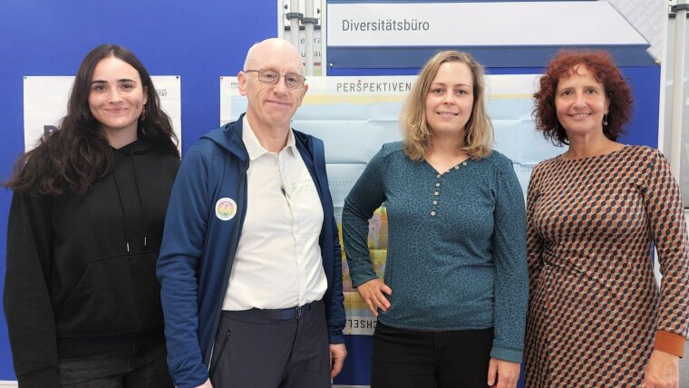 Das Team des Diversitätsbüros