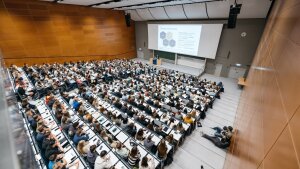 Auftaktveranstaltung im Hörsaal 1