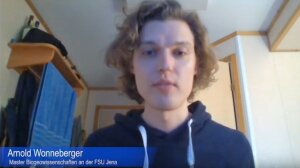 Student Arnold Wonneberger zum Auslandssemester im Video